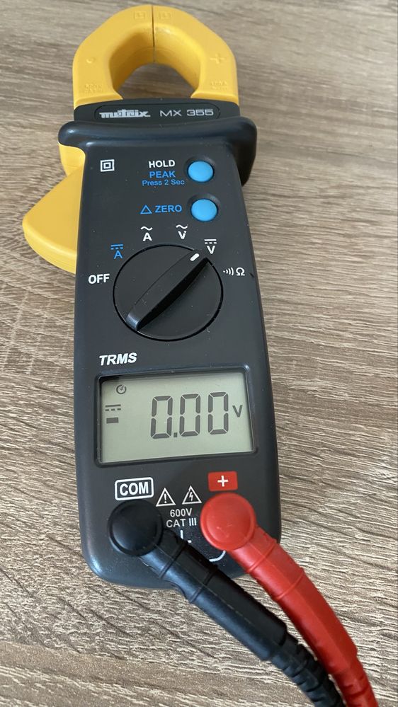 Клещи Metrix MX 355 Digital, Cat 3 600V