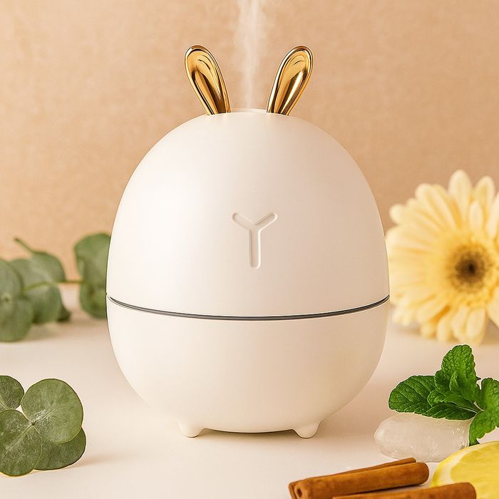 Мини овлажнител с етерично масло и ароматерапия