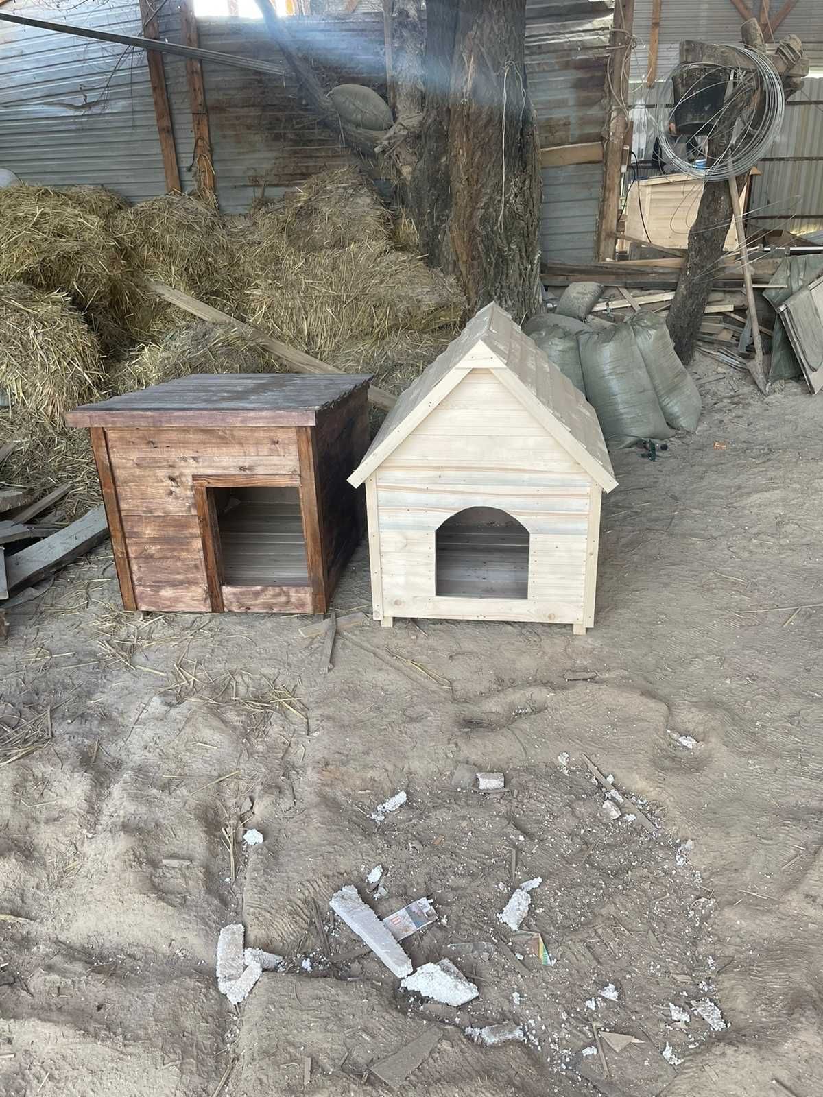 Будка для собаки на зиму теплая утепленная будка Собачьи Домик Большой