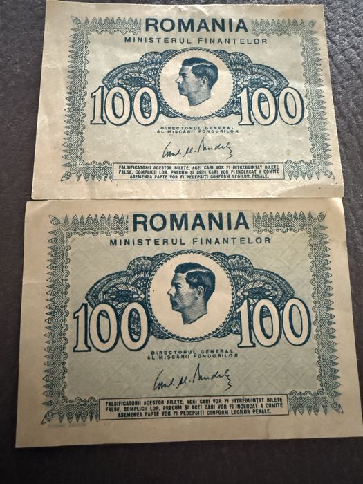 Bancnote vechi in stare buna