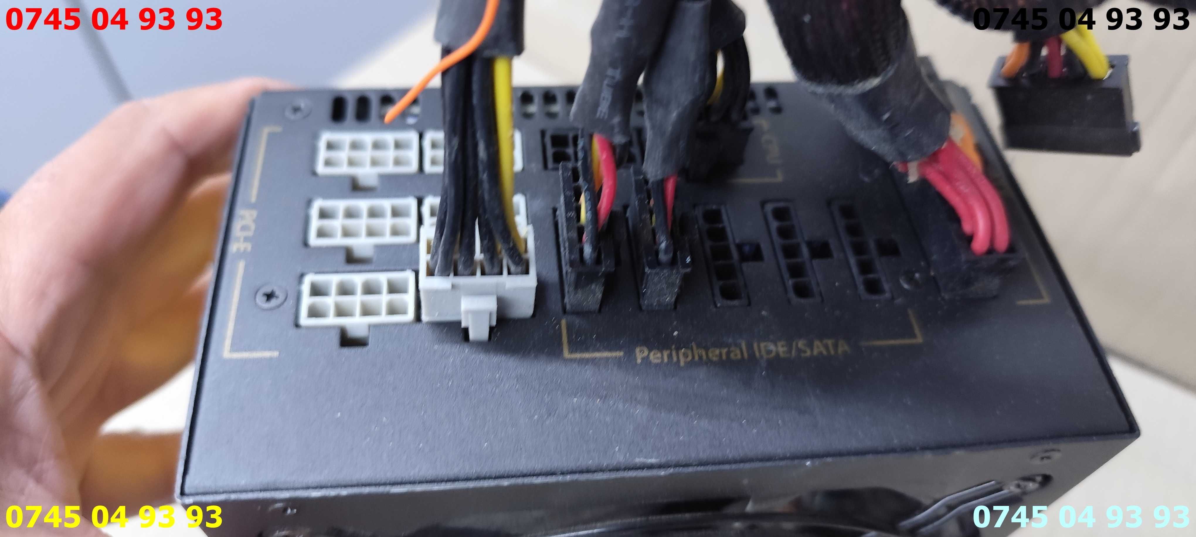 sursa pc calculator modulara 1000W OCZ ZX1000W mufele din poze