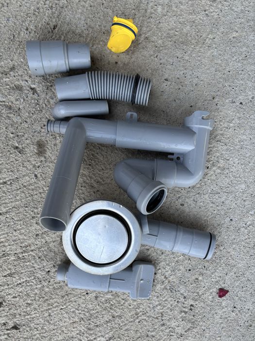 Vand chiuveta inox Ikea Vattufalen cu sifon