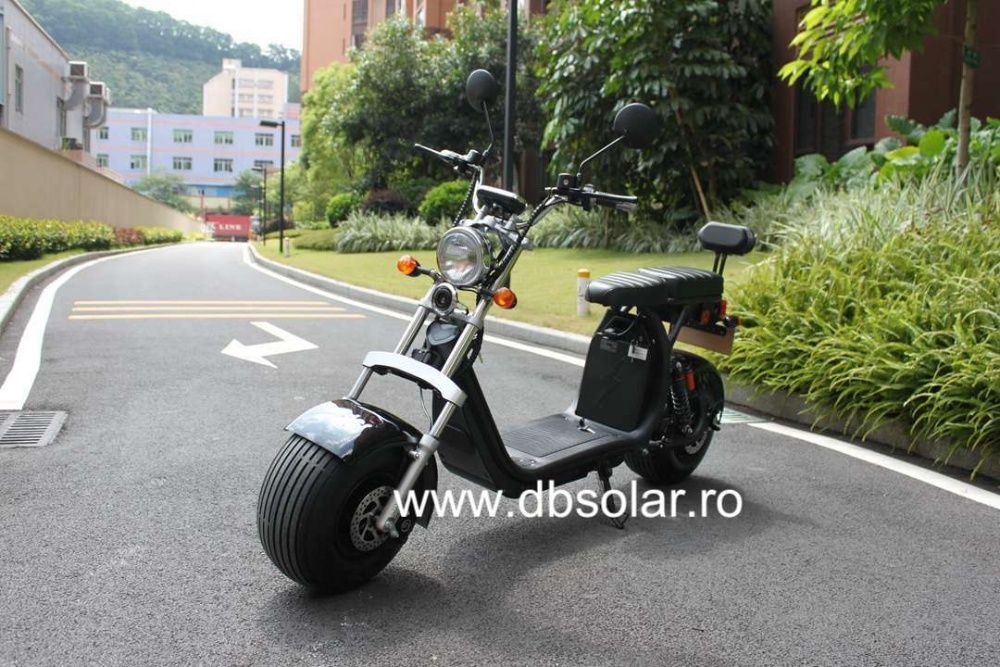 Scuter Electric 12Ah INMATRICULABIL Trotineta Electrica Chopper EEC