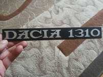 Sigla tablita aluminiu Dacia 1310 originala vintage old school epoca