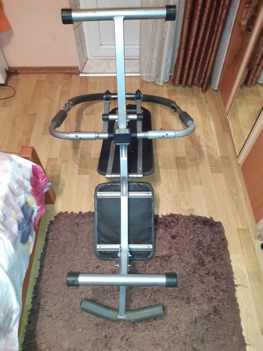 Banca abdomene, aparat fitness Mr. Muscle, First Bike