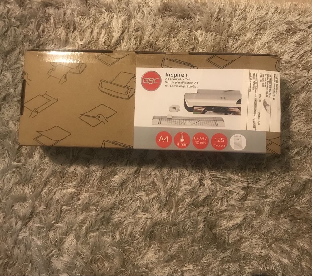 GBC Inspire+, laminator set A4