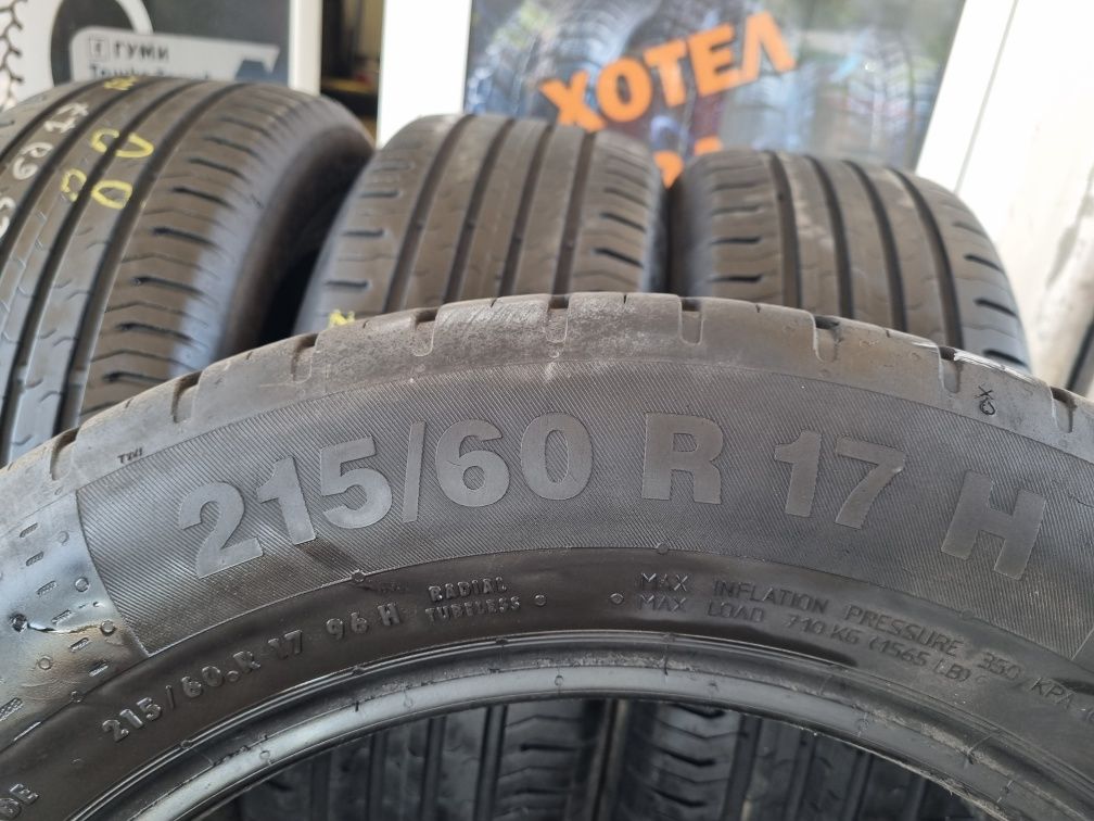 4бр. летни гуми 215/60 R17 Continental