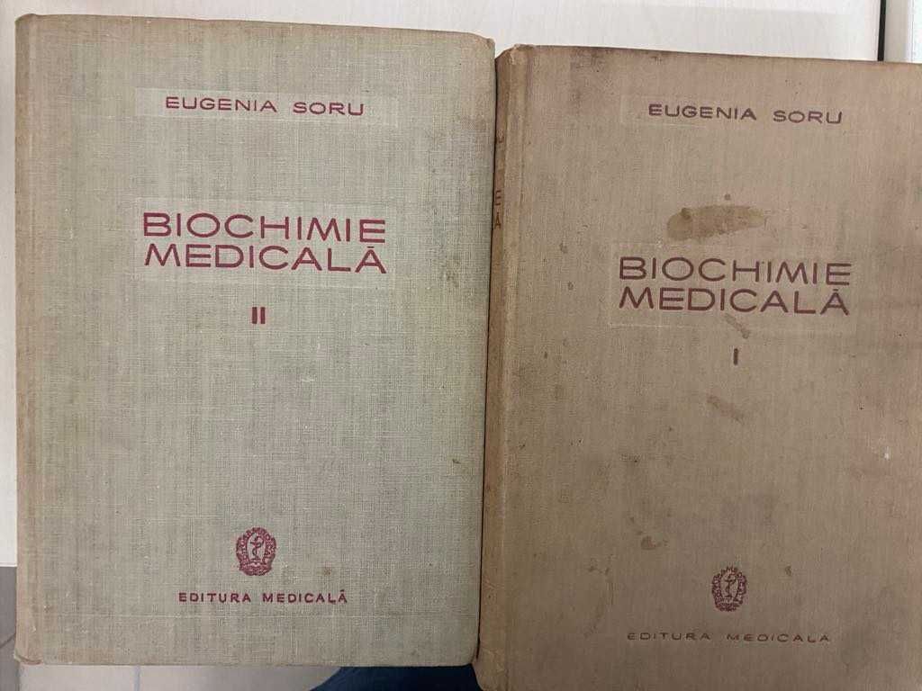 Biochimie Medicala de Eugenia Soru , volumele I - II,  1959 - 1963