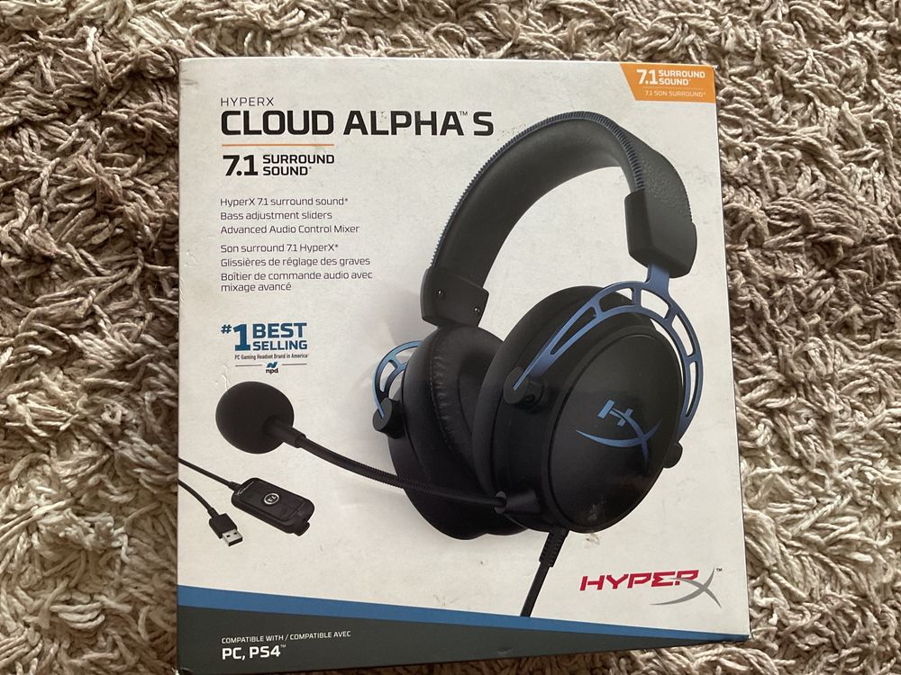 Игровая гарнитура Hyperx alpha s