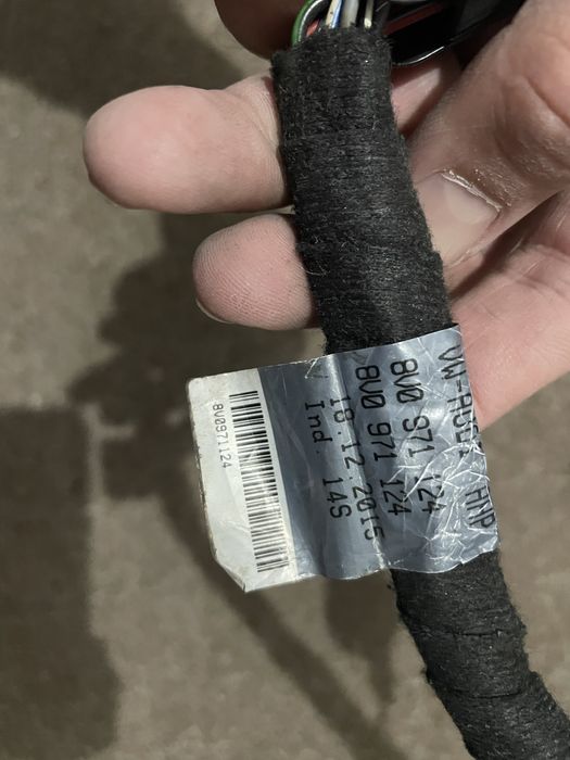 Carlig remorcare electric Audi a3 8v hatchback