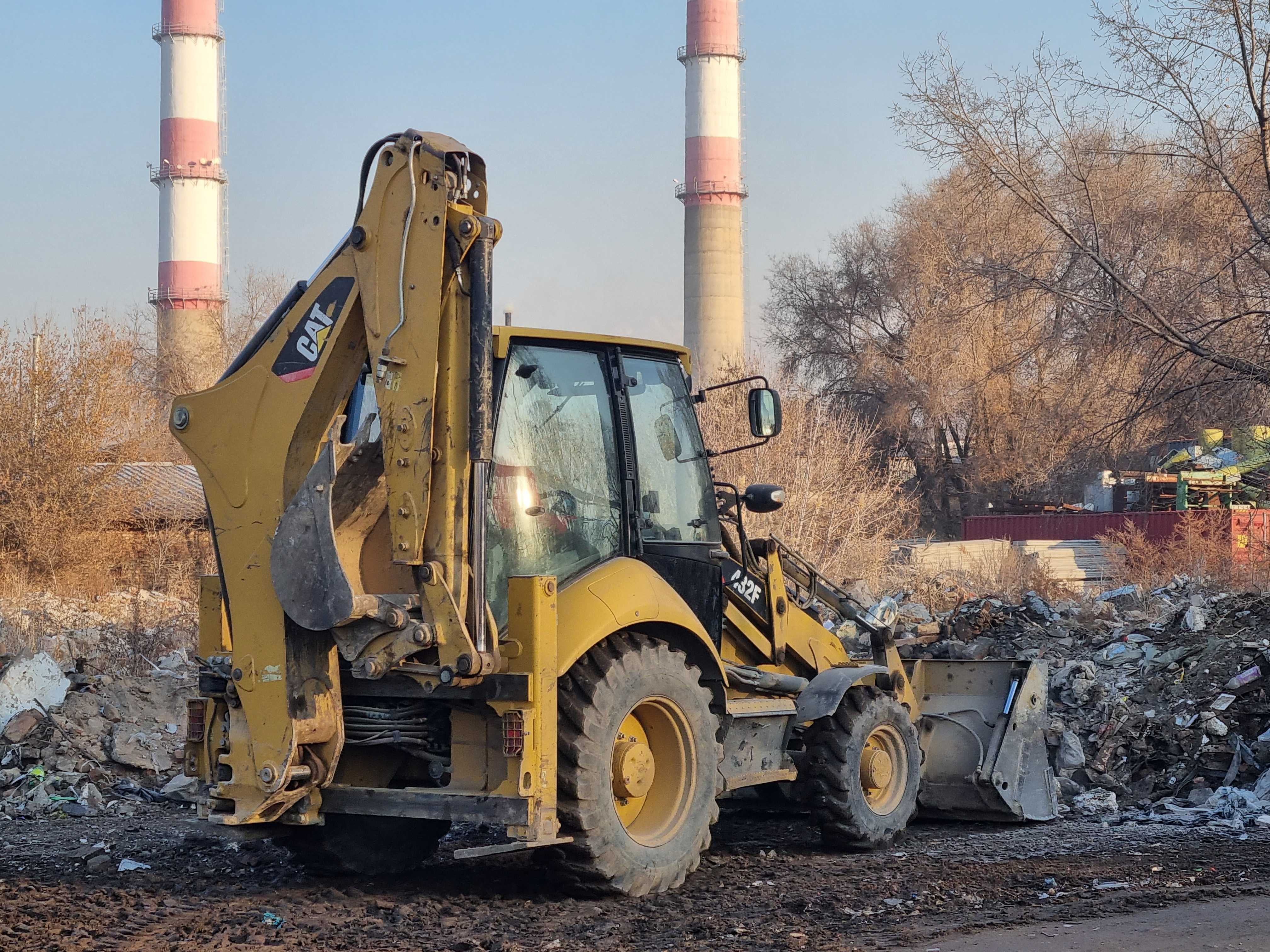 Услуги трактора 3в1, доставка, вывоз мусора