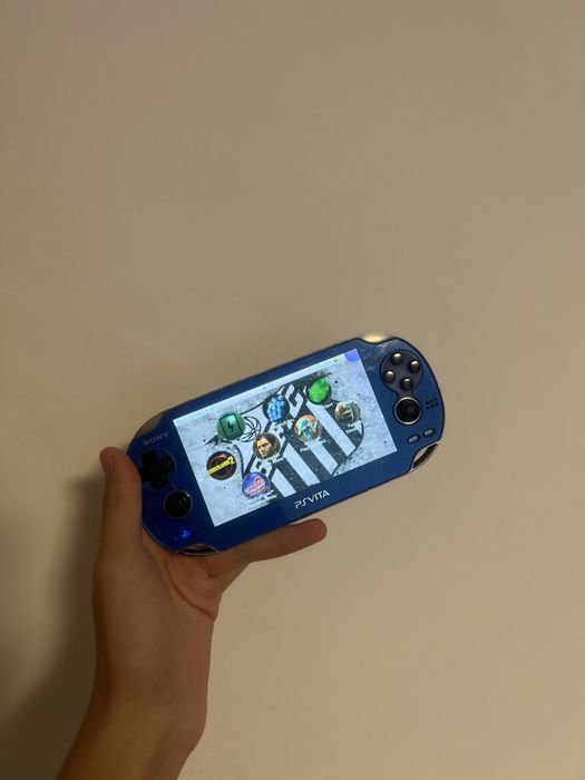 Ps vita Oled Cosmic Blue modat