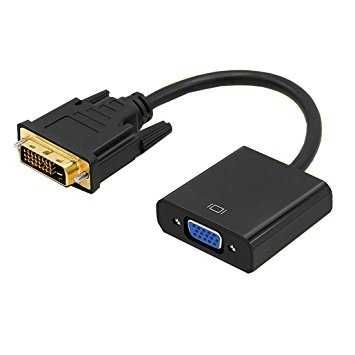 Переходник для видеокарты DVI - VGA новый в упаковке.