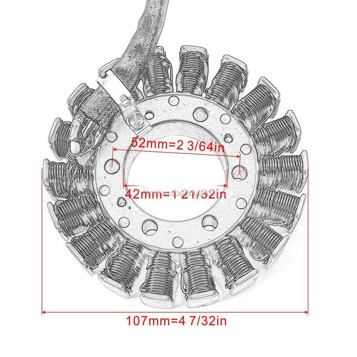 Stator Suzuki Burgman 250 400 Alternator AN 2003-2011 Bobina A622