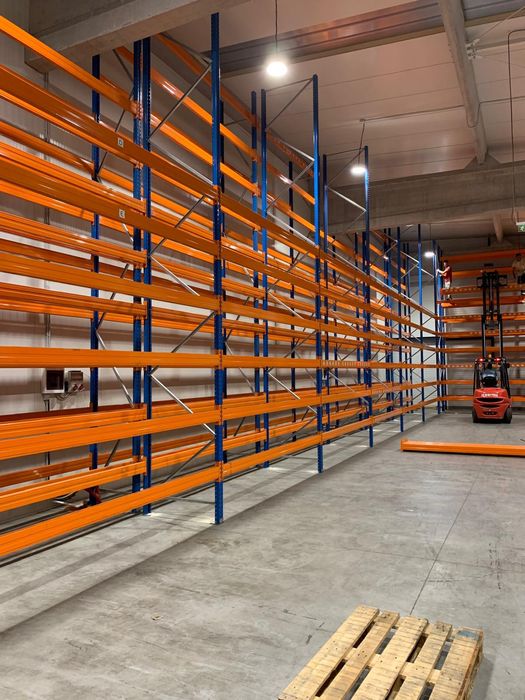 Rafturi metalice depozitare Euro paleti