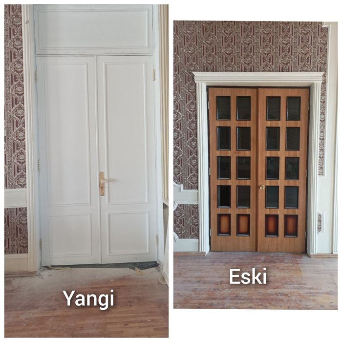 Реставрация дверей, мебелей