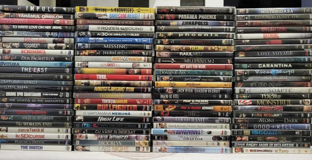 Vand Dvd-uri originale cu filme, subtitrare romana