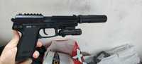 Еърсофт пистолет - SSX23 Airsoft Pistol + аксесоари + кобур(ляв)
