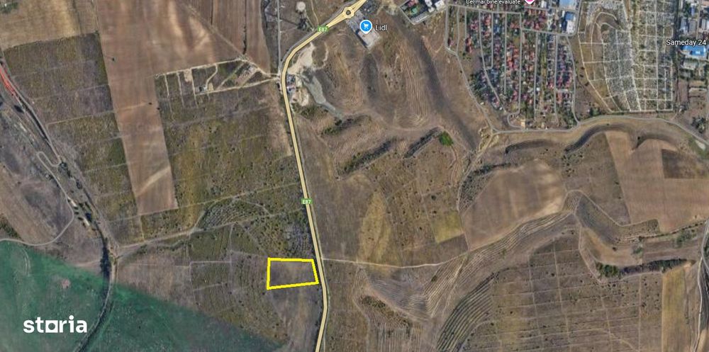 Vand/ Inchiriez teren la intrare in Tulcea ! 59euro/ mp