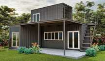 Containere tip birou sau magazin sau locuibil cu familia