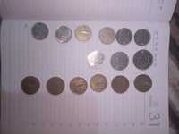Монеты номиналом 1Рубль 2 рубля 5рублей 10рублей
