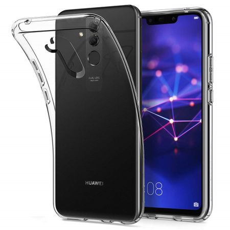 Husa pentru Huawei Mate 20 Lite, GloMax Perfect Fit, Transparent