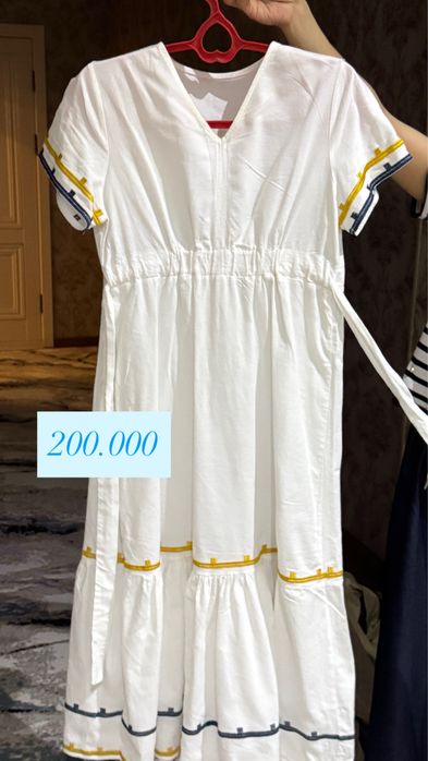 Платье Белый, размер "S"