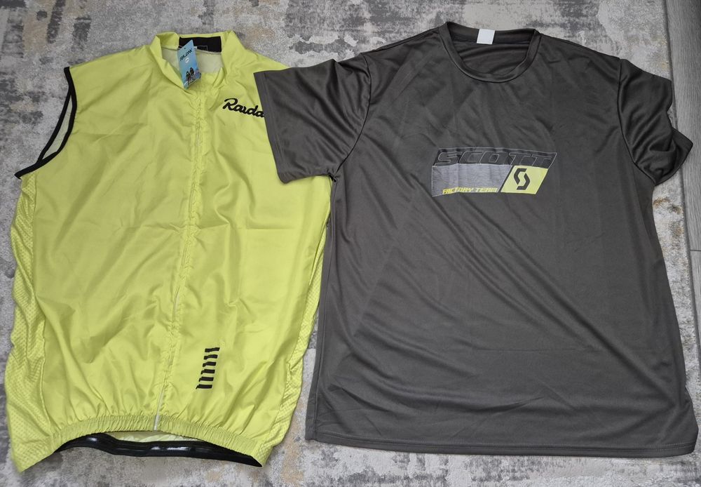 Vesta si tricou ciclism scott, trek, giant, cannondale, specialized