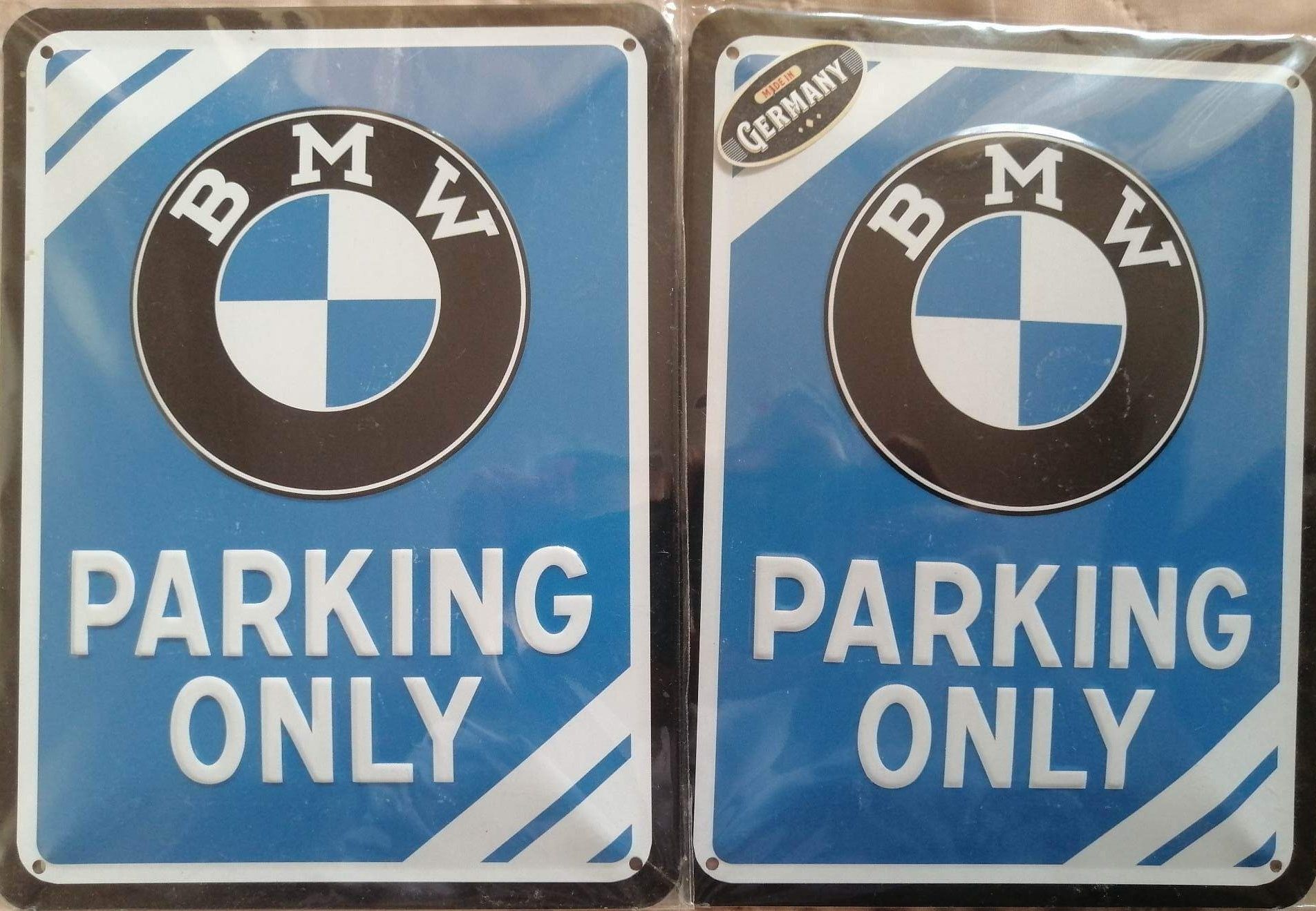 Табели за гараж на BMW