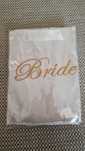 Halat cu cordon Bride, alb, marimea M