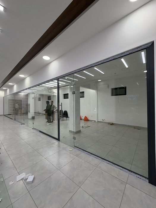 Каленное стекло 10 мм калит ойна перегородки стеклянные kalyonniy oyna