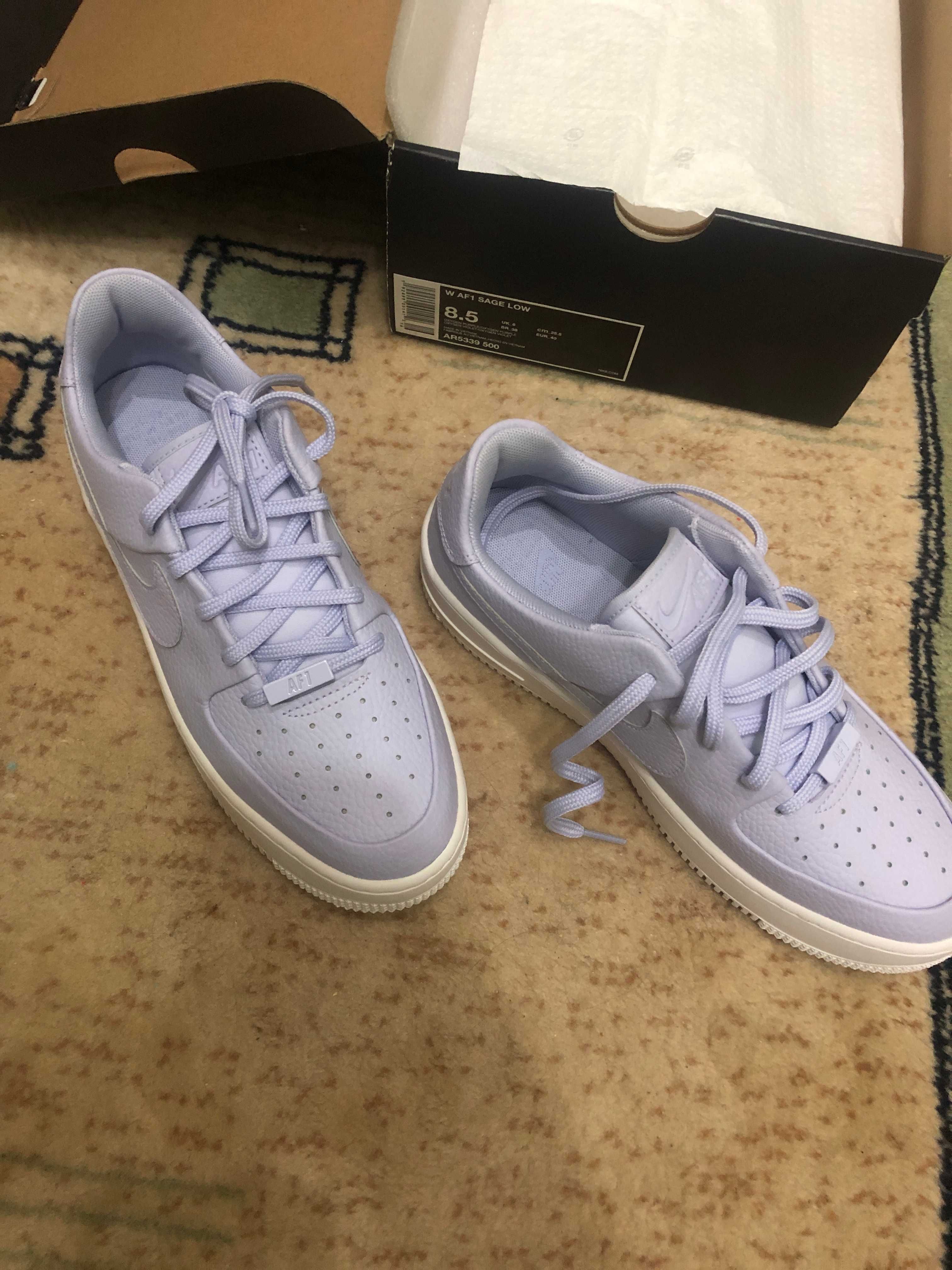 Кроссовки Nike Air Force 1 Sage Low Purple
