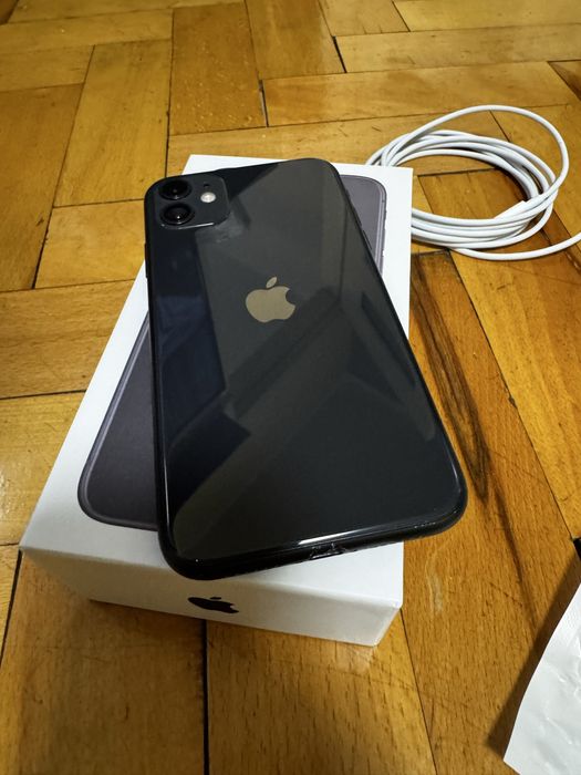 Iphone 11, Black, 128gb, 86%