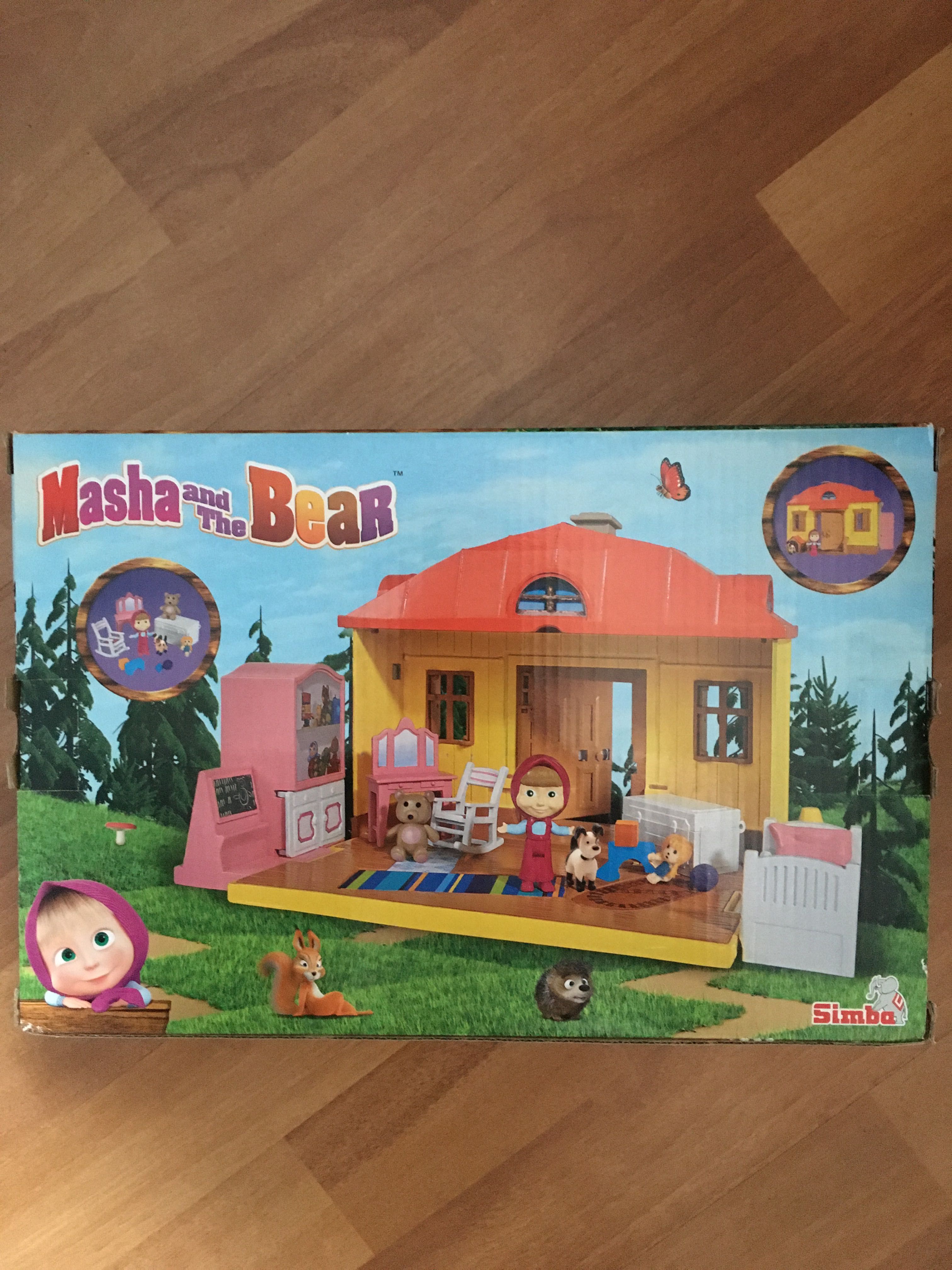 Set joaca Masha și ursul casa Mashei