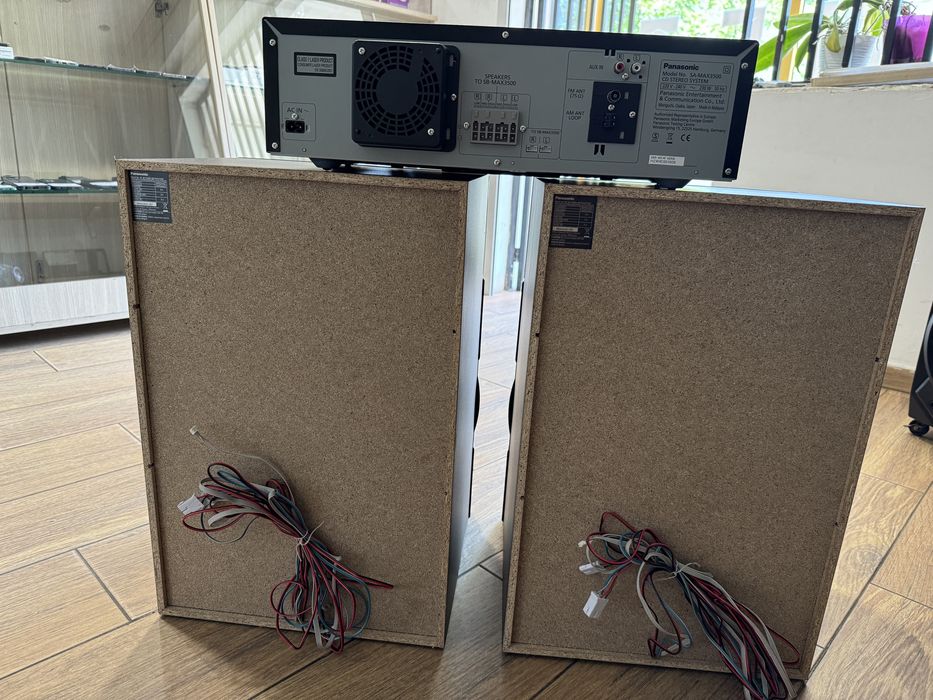 Sistem audio PANASONIC SC-MAX3500, 2400W, Impecabil/CA NOU!!