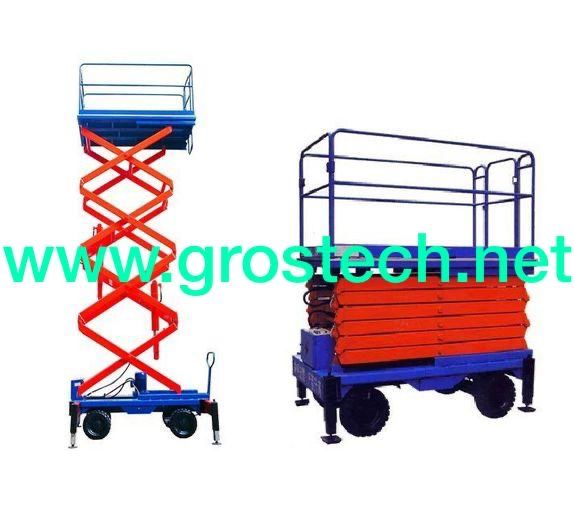 Ножничные подьемники от 6 до 12 метров. Подъемник. Подъёмник