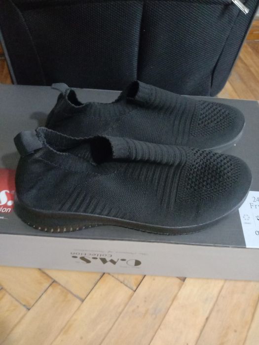 Черные слипоны европейского бренда