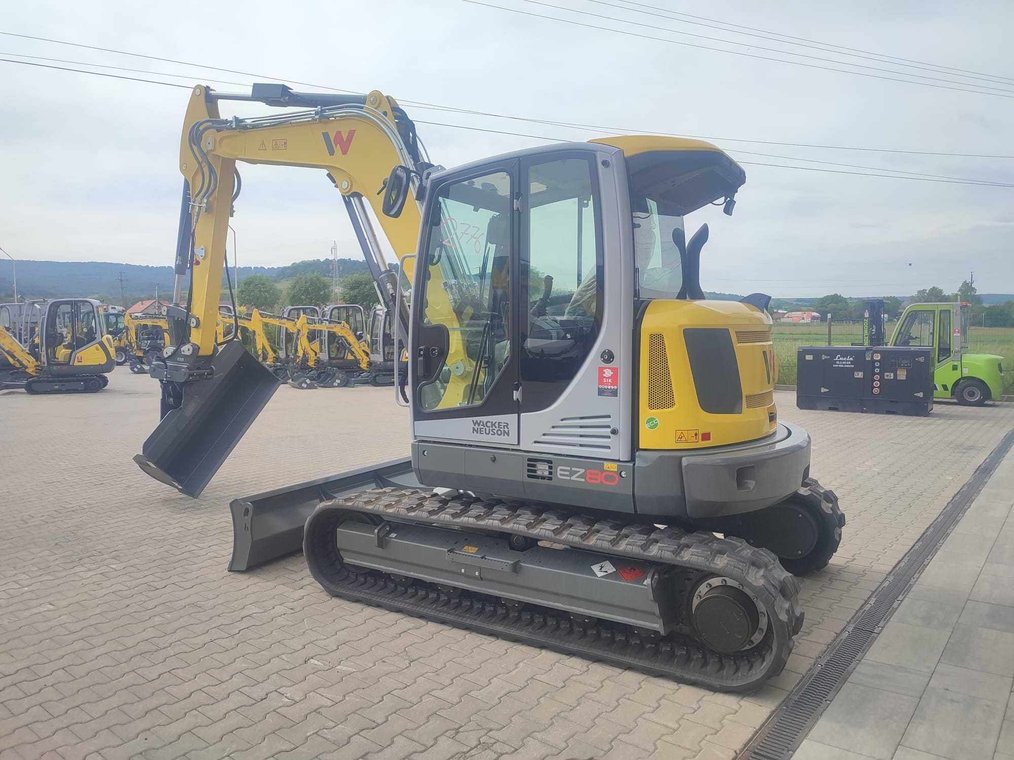 Excavator Wacker Neuson EZ80- De la reprezentanta autorizata