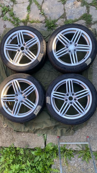 Vând set 4 jante aliaj audi