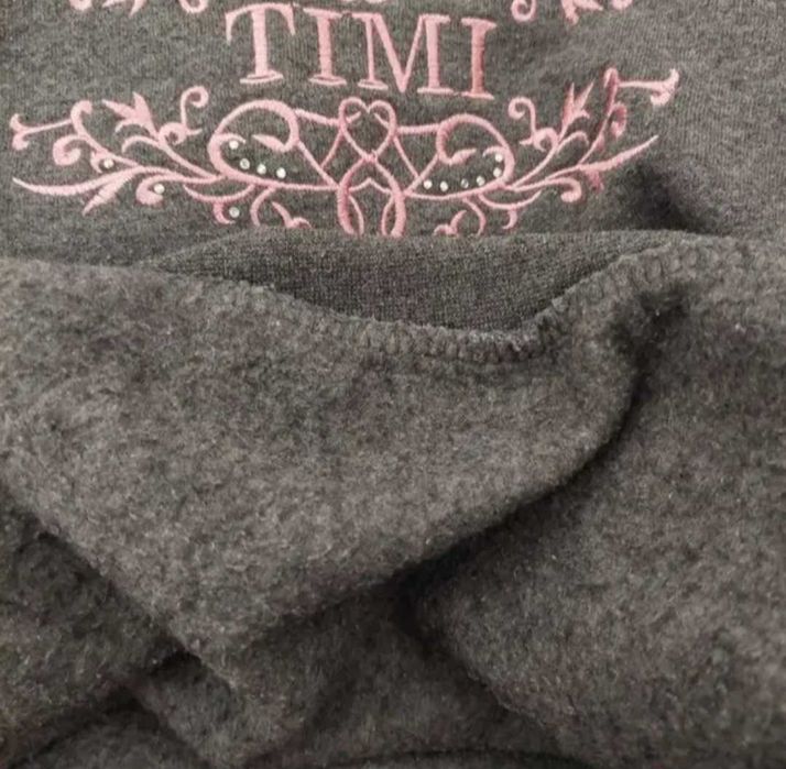 Bluza sport căptușită cu pietricele
