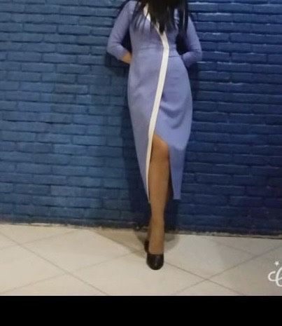 Турецкая платье !Французкая длина!Размер (44)(S)