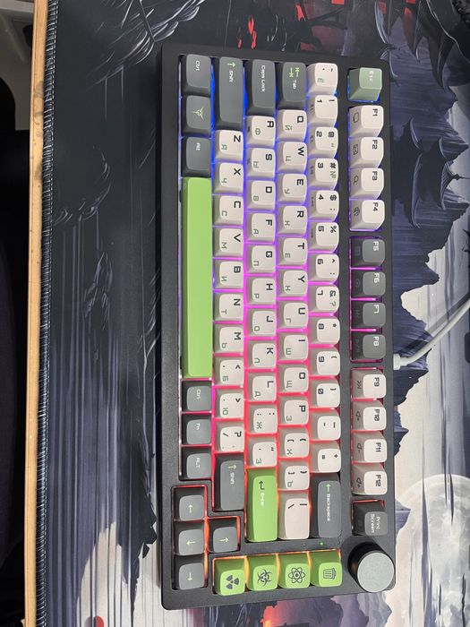 Срочно! Продам механическую клавиатуру zone 51 citrin