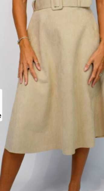 велурени поли с колан