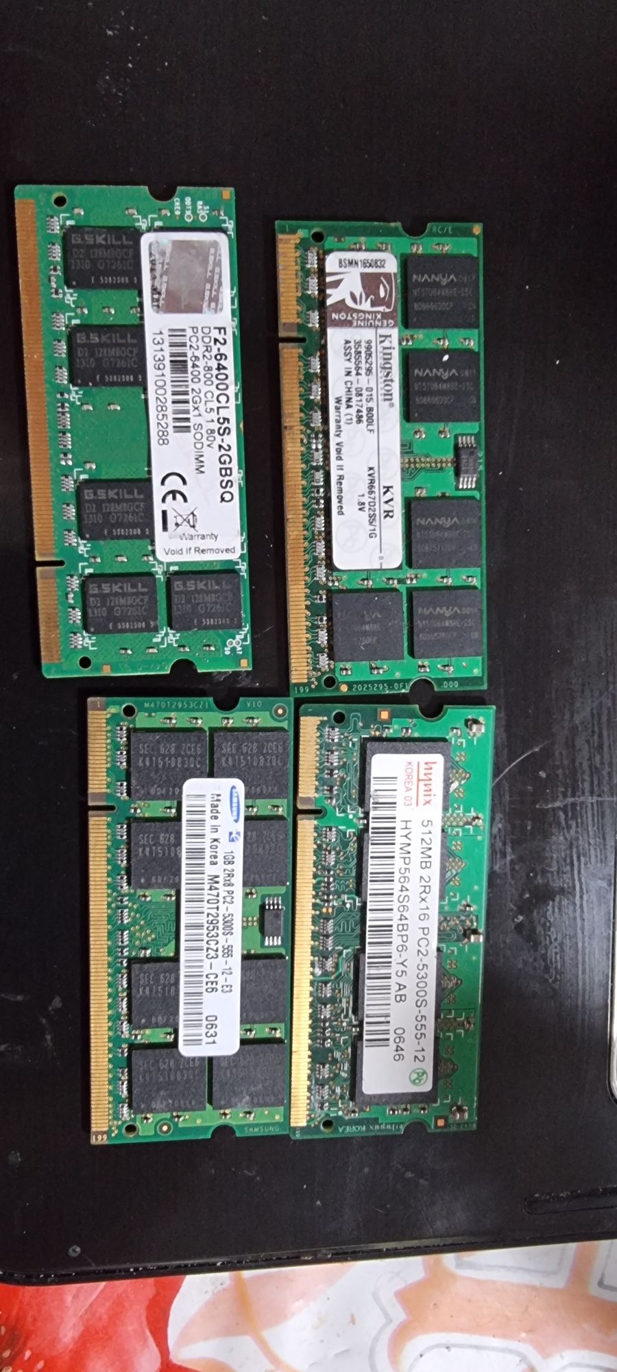 Placute RAM 2 gb samsung