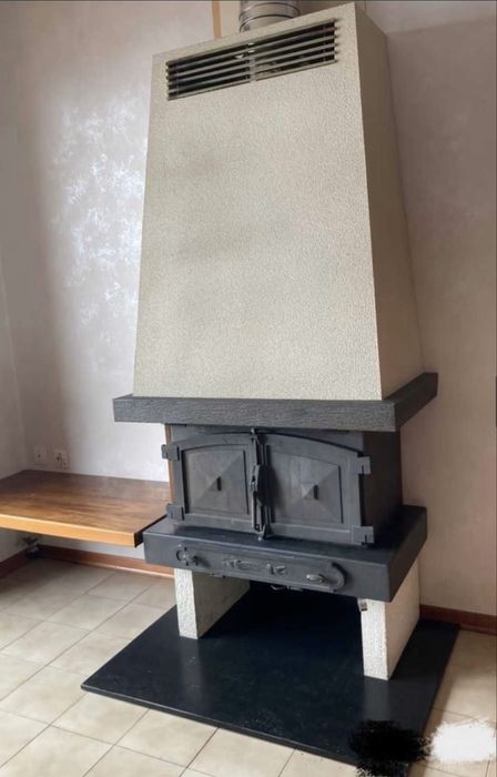 Focar semineu marca Charleville DeVille Franta  soba lemne