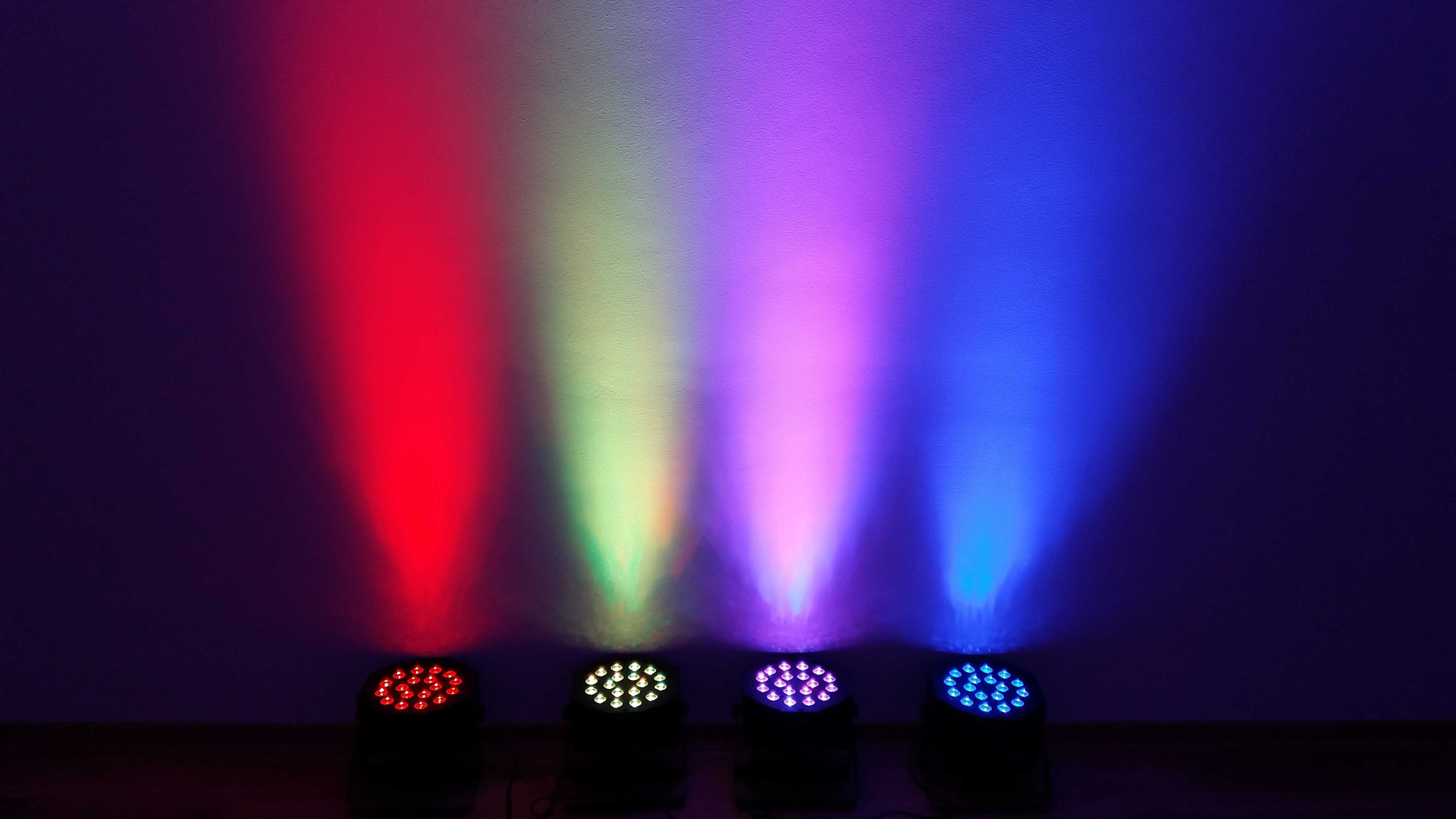 Lumini arhitecturale * Orga de lumini 18 led * Joc de culori disco dj