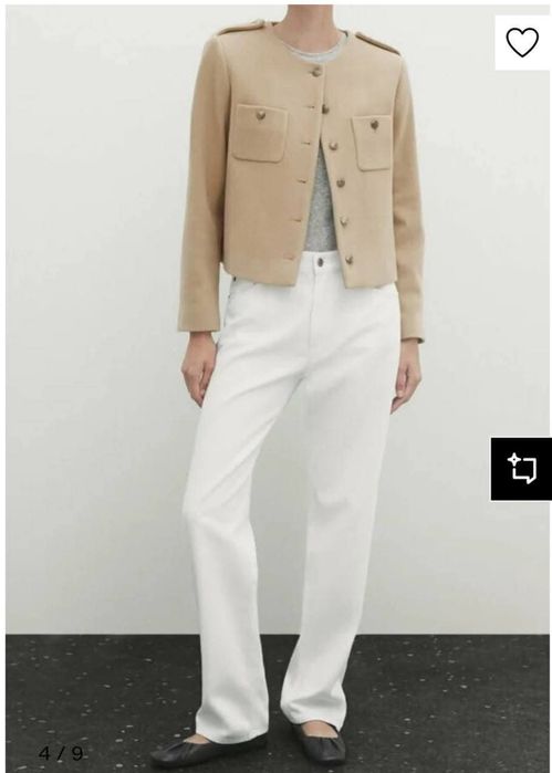 Palton Massimo dutti Cu lana