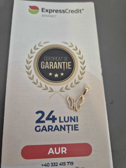 Pandantiv de aur (AG32 B27327.1) 2 ANI GARANTIE!