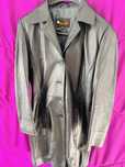 Trench piele naturala 100%, foarte moale in perfecta stare