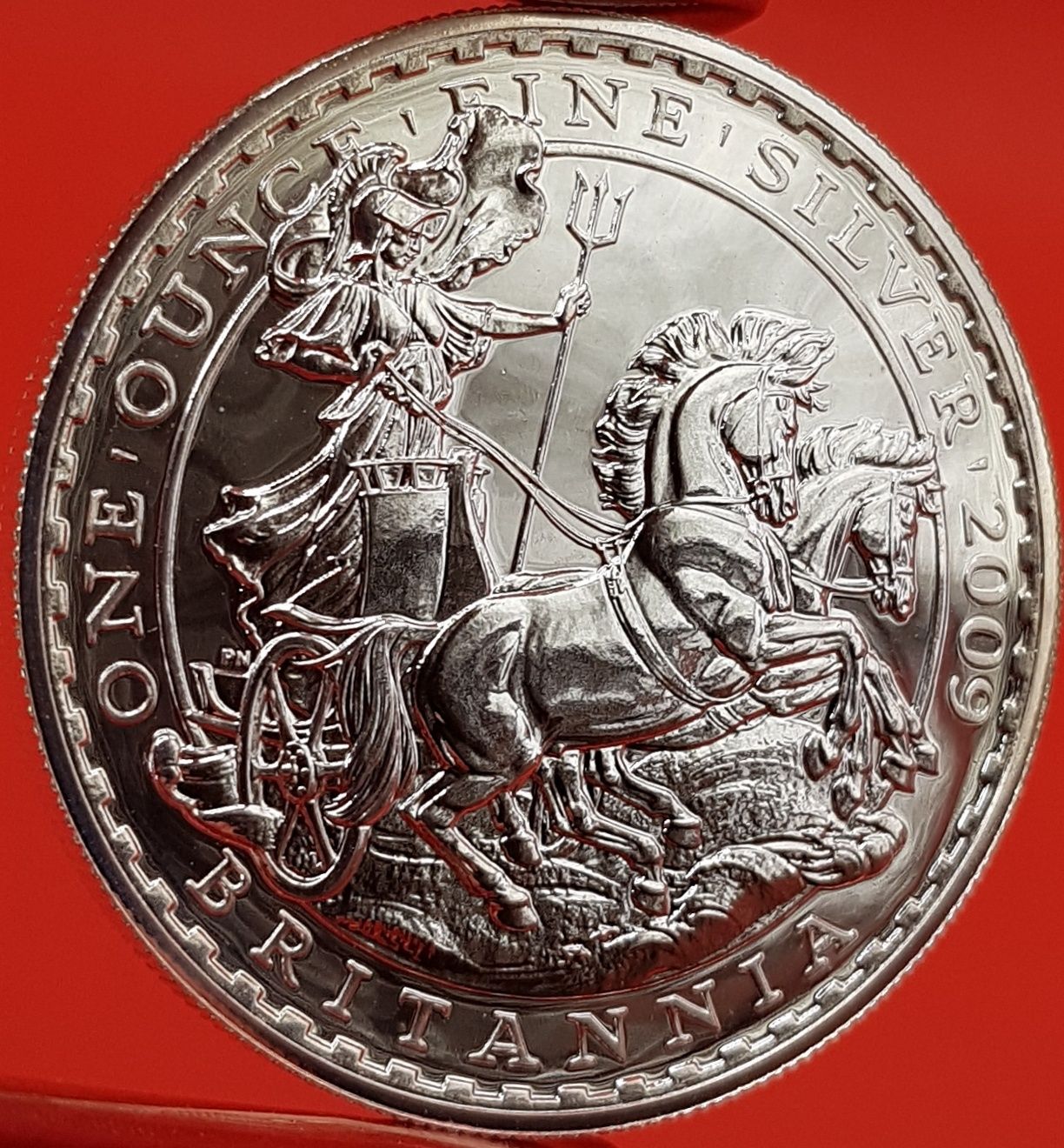 Marea Britanie Britannia monede lingou argint 999